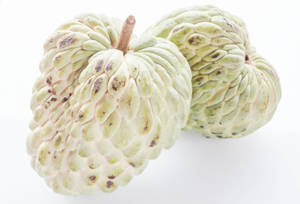 Fresh Custard Apples On Display Wallpaper