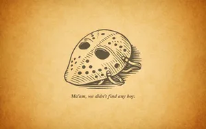 Friday The 13th Vintage Movie Line Wallpaper