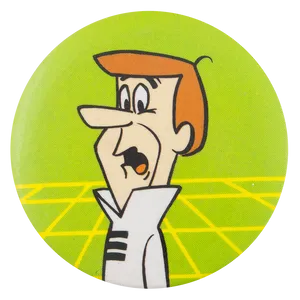 Frightened George Jetson The Jetsons Wallpaper