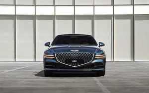 Front View Genesis G80 Wallpaper