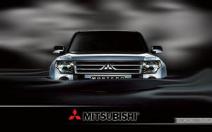 Front View Of Mitsubishi Montero Wallpaper