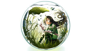 Froppy In A Bubble Wallpaper