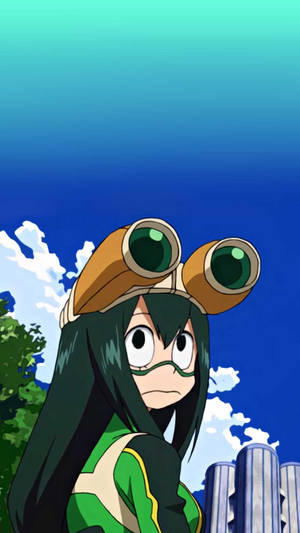 Froppy Under Blue Sky Wallpaper