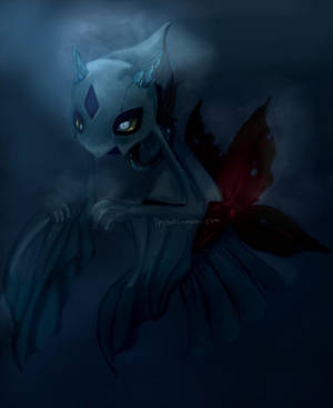 Froslass With Dim Color Tones Wallpaper