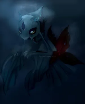 Froslass With Dim Color Tones Wallpaper