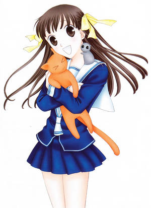 Fruits Basket Tohru Digital Art Wallpaper