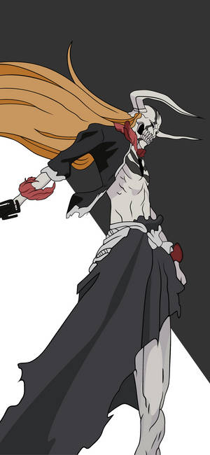 Full Body Vasto Lorde Ichigo Bleach Iphone Wallpaper