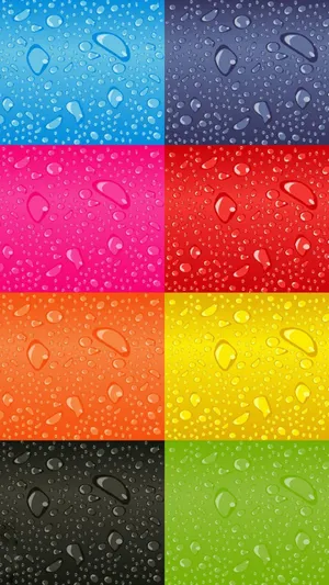 Full Hd Multicolor Wet Surface Android Wallpaper