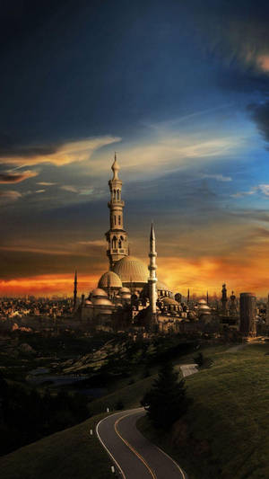 Full Hd Tablet Mosque Wallpaper