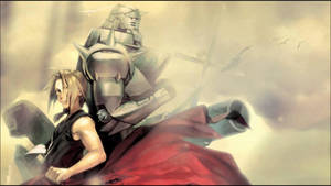 Fullmetal Alchemist Brotherhood Edward And Alphonse Wallpaper