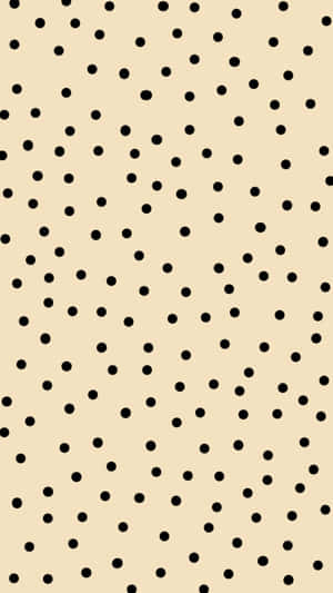Fun Black And White Dots Create Interesting Shapes Wallpaper