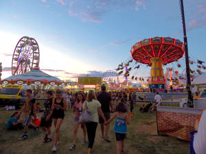 Funfair At Chandler, Arizona Wallpaper