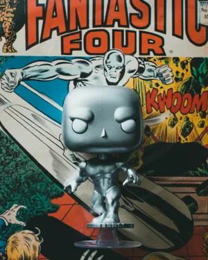 Funko Pop Silver Surfer Wallpaper