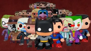 Funko Pop Superheroes Wallpaper