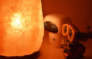 Funko Pop Wall-e And Eve Wallpaper