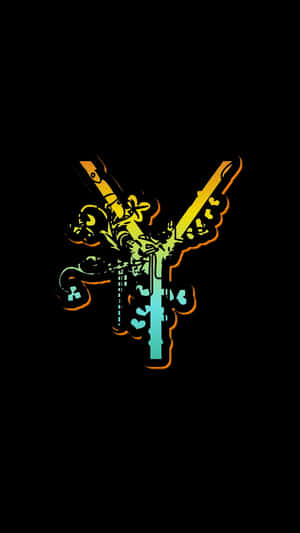 Funky Letter Y Initial Wallpaper