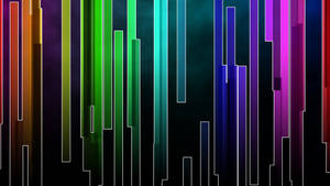 Funky Multicolored Bars Wallpaper