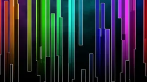 Funky Multicolored Bars Wallpaper