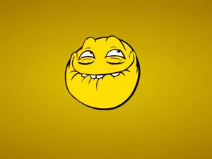 Funny Face Mischievous Meme Wallpaper