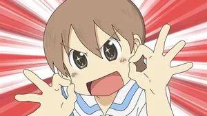 Funny Yuuko From Nichijou Wallpaper