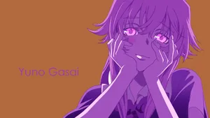 Future Diary Girl Anime Yuno Wallpaper