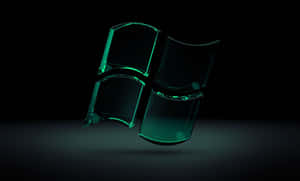 Futuristic Black Windows Wallpaper