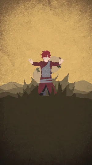 Gaara From Naruto Anime Wallpaper