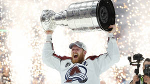 Gabriel Landeskog Stanley Cup Champion Wallpaper