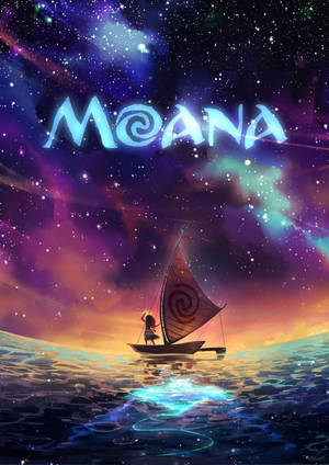 Galaxy Moana 4k Wallpaper