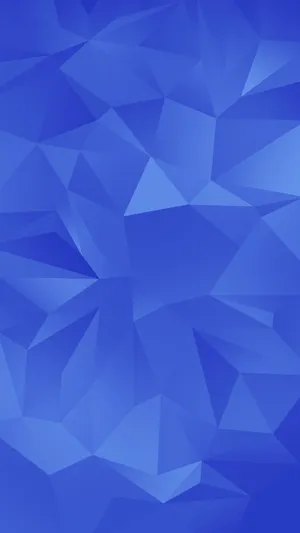 Galaxy S5 Blue Crystal Android Wallpaper