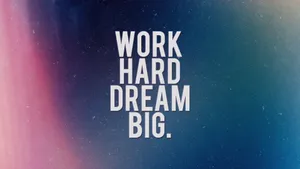 Galaxy-themed Motivational Hd Wallpaper