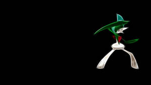 Gallade Black Background Wallpaper