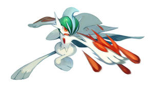 Gallade Punches Wallpaper