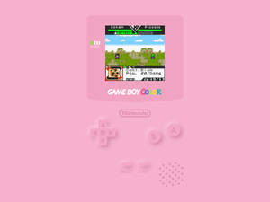 Game Boy Color With Dragon Ball Z Wallpaper