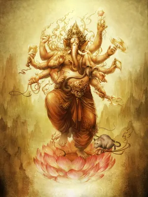 Ganesh Ji Hd Giant Deity Wallpaper
