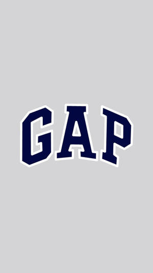 Gap Lettering Logo Wallpaper