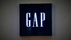 Gap Logo Wall Signage Wallpaper