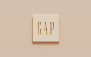 Gap's Pastel Pink Logo Aesthetic Wallpaper