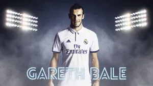 Gareth Bale Fly Emirates Cover Wallpaper