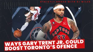 Gary Trent Jr Strictly Hoops With Cj Miles Wallpaper