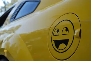 Gas Tank Smile Wallpaper