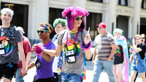 Gay Men Marching Wallpaper