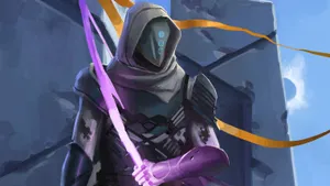 Gear Up And Prepare With A Destiny 2 Hunter Wallpaper