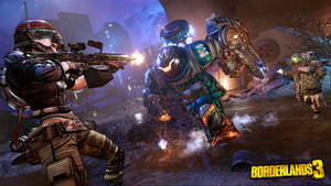 Gear Up With Moze In Borderlands 3 Wallpaper