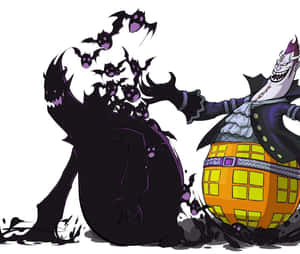 Gecko Moria - Master Of Shadows And Captain Of The Thriller Bark Pirates Wallpaper