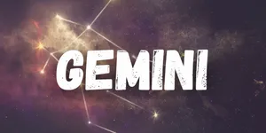 Gemini Zodiac Cloudy Constellations Wallpaper