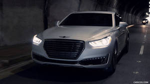 Genesis G90 In The Dark Wallpaper