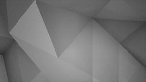 Geometric Gray Art Wallpaper