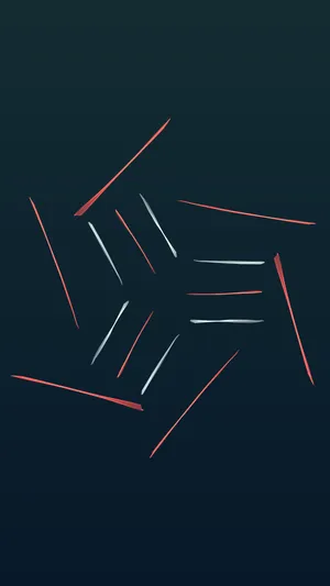 Geometric Shapes And Lines Creating Visual Interest Wallpaper