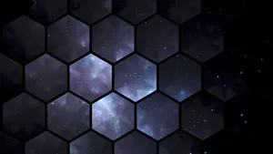 Geometrically Shaped Hexagon 4k Pattern Wallpaper
